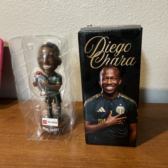 Diego Chara 2025 Bobble Head Portland Timbers MLS Soccer #21 - NEW - Picture 1 of 3